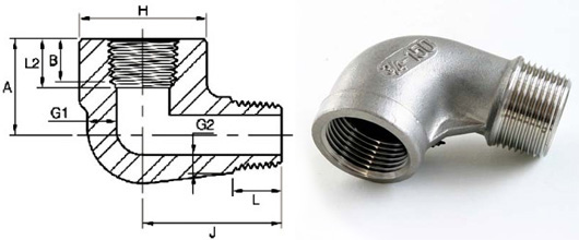 Threaded Street Elbow 