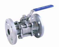 Duplex Steel Three Piece Flanged Ball Valve