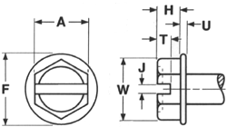 Hex Washer Head Screw