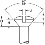 Slotted Oval Head Screws