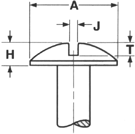 Phillips Round Head Screws